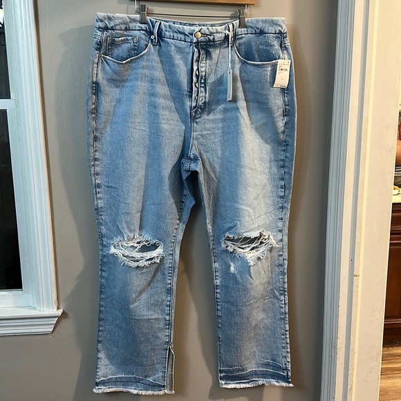 Good American Denim - NWT Good American Good Boy Jeans Size 22
